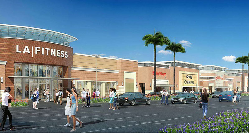 levinson alcoser associates, recent work, palm springs square, architecture, planning, miami-dade, florida, houston, texas