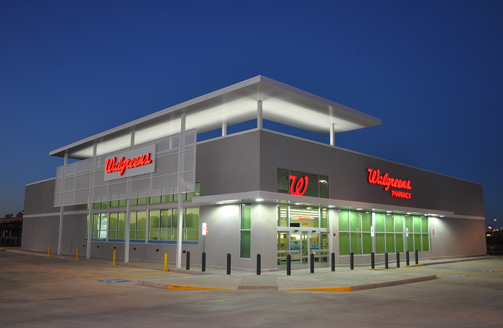 levinson alcoser associates, walgreen's, retail industrial, retail design, retail construction, retail architecture, houston, texas